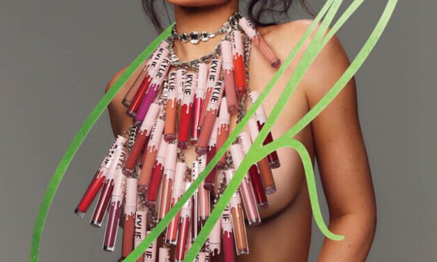Photos of Kylie Jenner’s CR Book Cover.