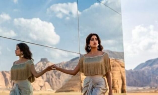 जान्हवी कपूर ने “अल-उला” से कुछ बेहतरीन तस्वीरें शेयर की।