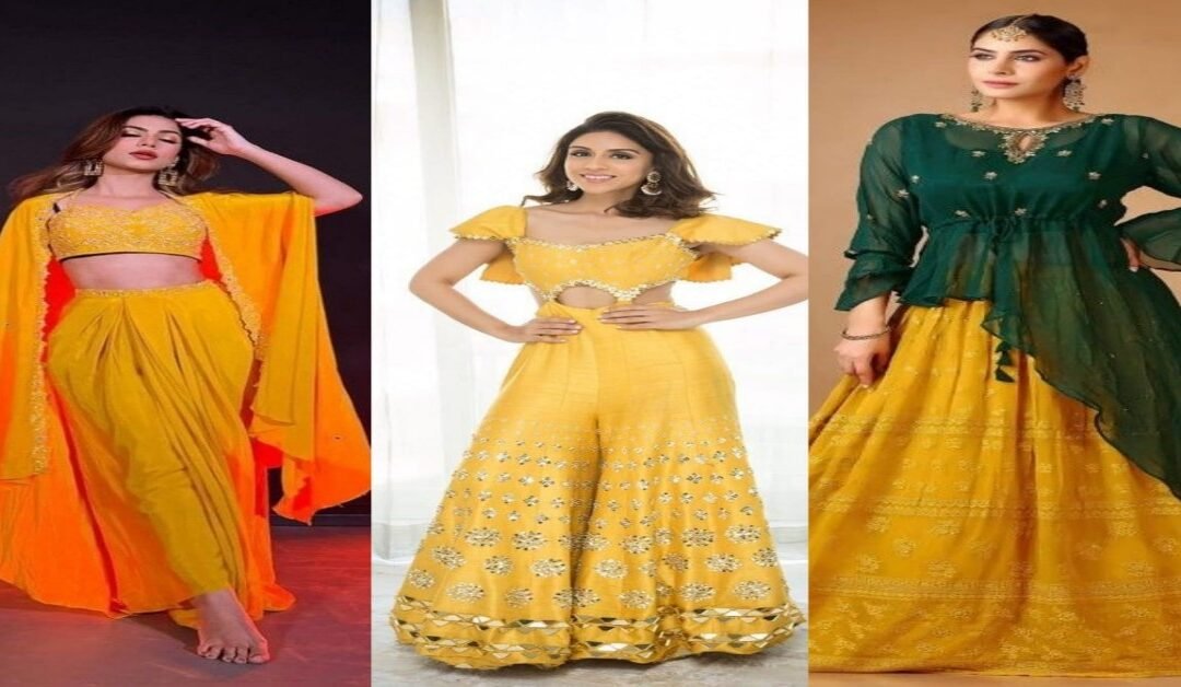 हल्दी फंक्शन के लिए ये आउटफिट्स हैं बिल्कुल परफेक्ट