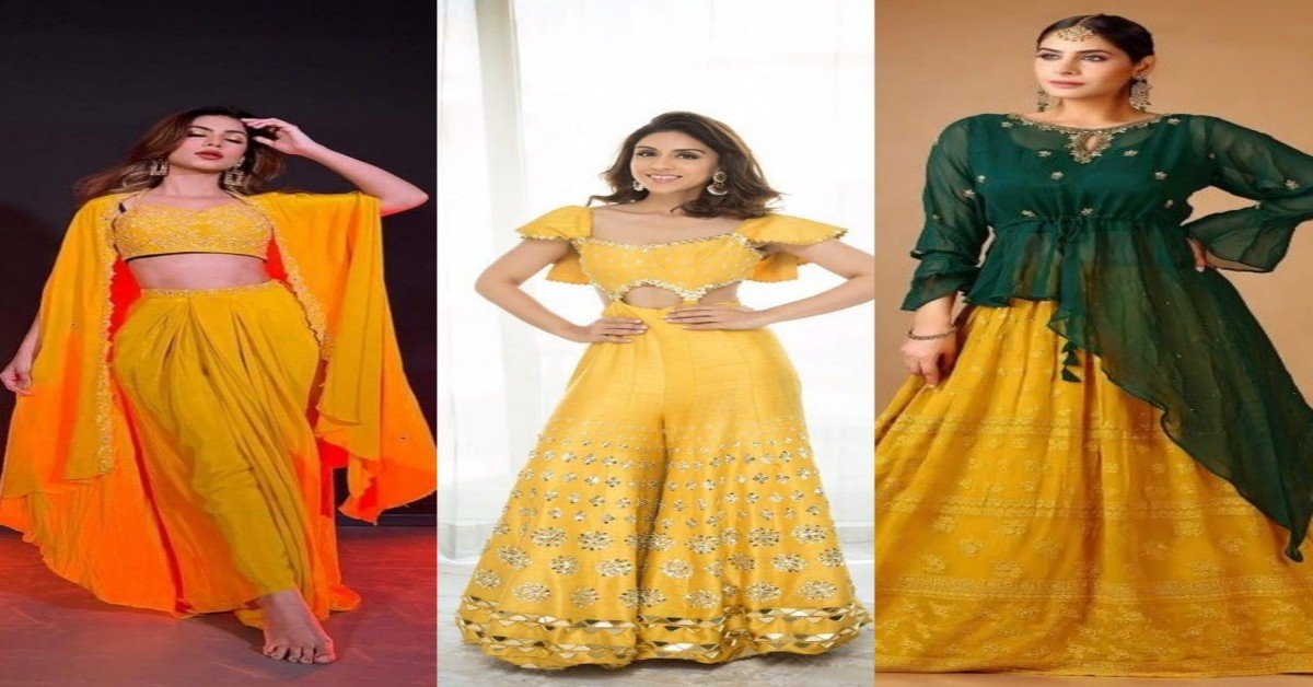 हल्दी फंक्शन के लिए ये आउटफिट्स हैं बिल्कुल परफेक्ट
