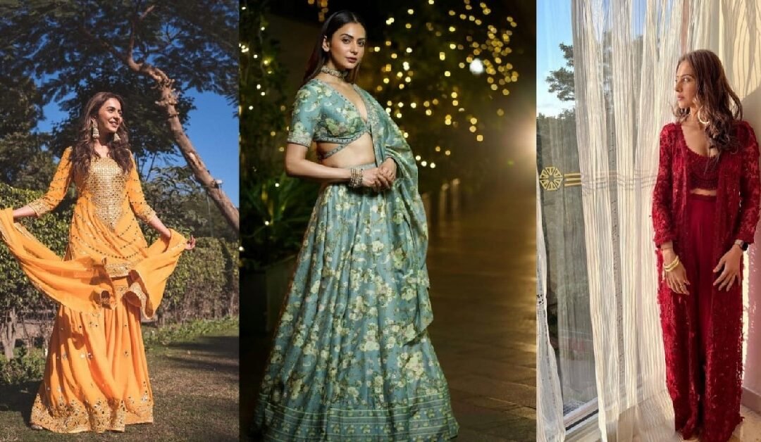 इस वेडिंग सीजन में ट्राई करें रकुल के इन खूबसूरत लुक्स को