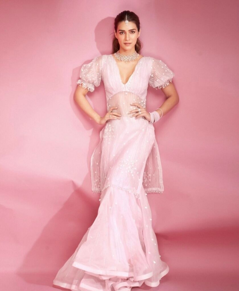 Sheer sharara set