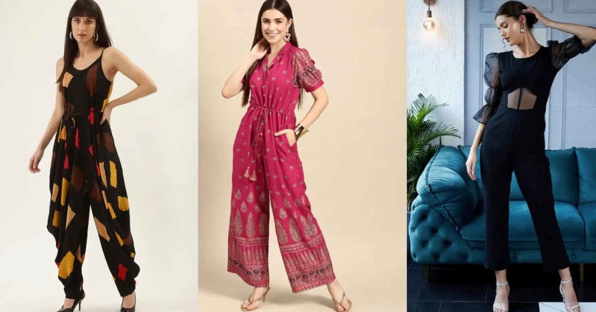 जंपसूट के ये डिजाइंस आपको देंगे एक न्यू ट्रेंडी लूक