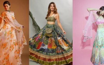 अगर आप भी पसंद करती हैं प्रिंटेड लहंगे तो देखें ये डिजाइंस