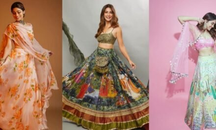 अगर आप भी पसंद करती हैं प्रिंटेड लहंगे तो देखें ये डिजाइंस