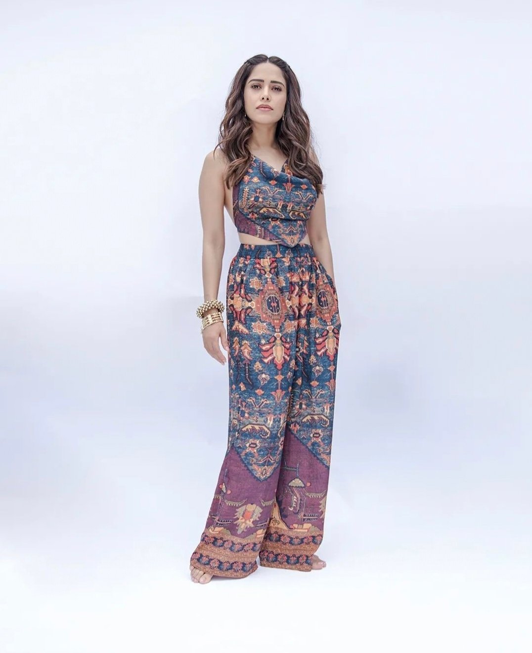 Nushrat bharucha in Palazzo set 