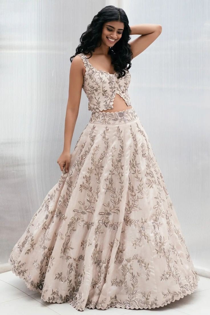 Lehenga blouse design