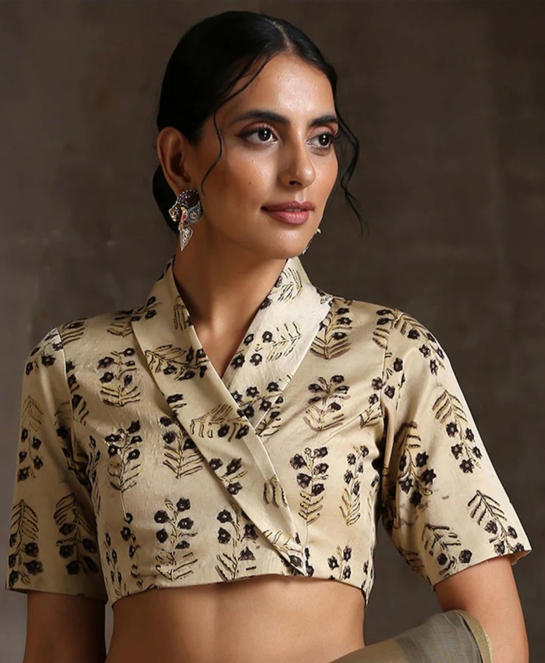 Wrap blouse