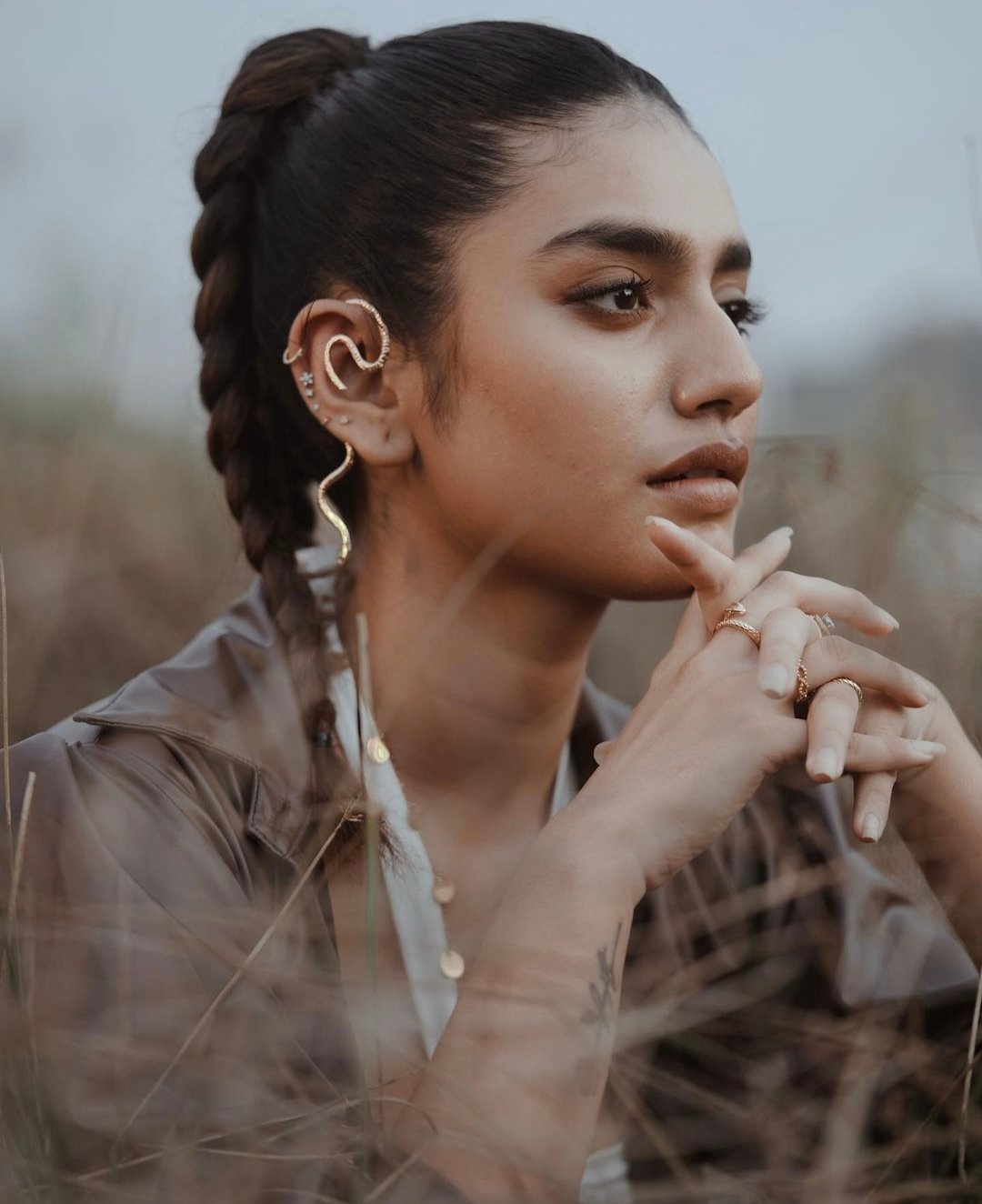 Snake design ear cuffs 