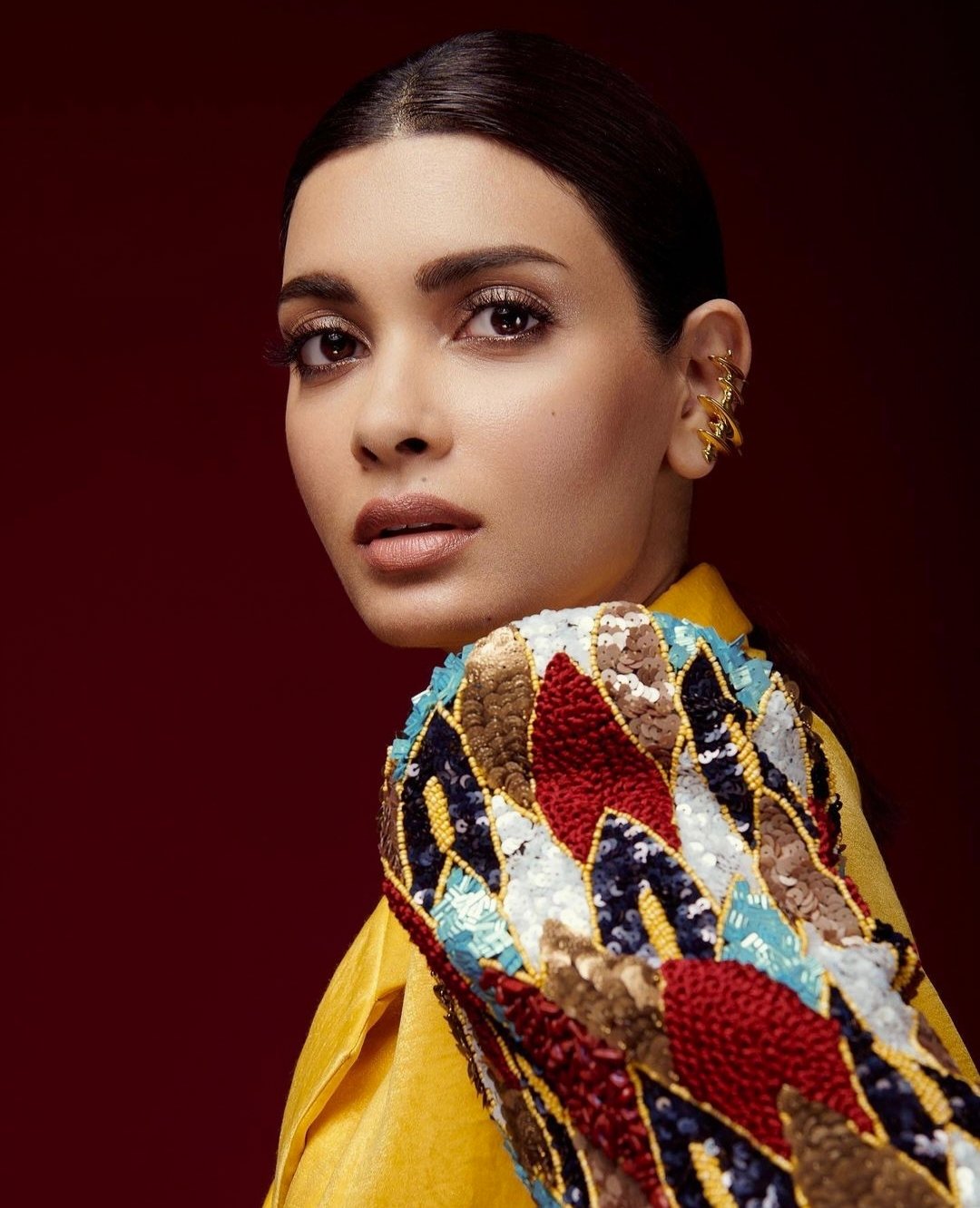 Golden ear cuffs 