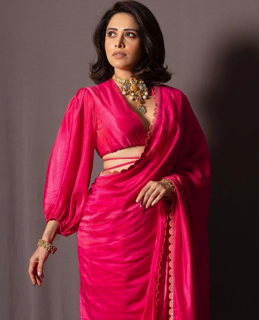 Nusrat bharucha in Eid look