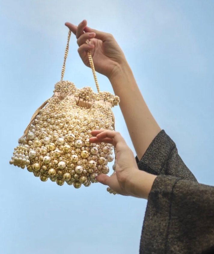 Pearl handbags