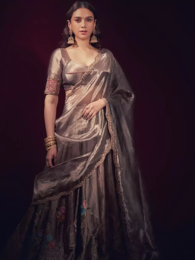 अदिति राव हैदरी का लहंगा लुक है बेहद ब्यूटीफुल