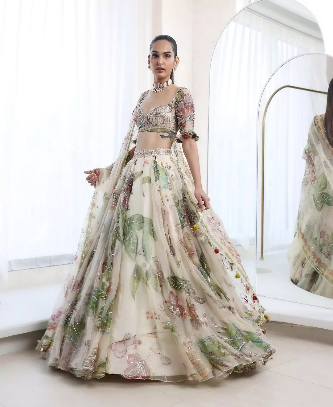 Dress for mehandi
